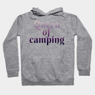 Queen of camping Hoodie